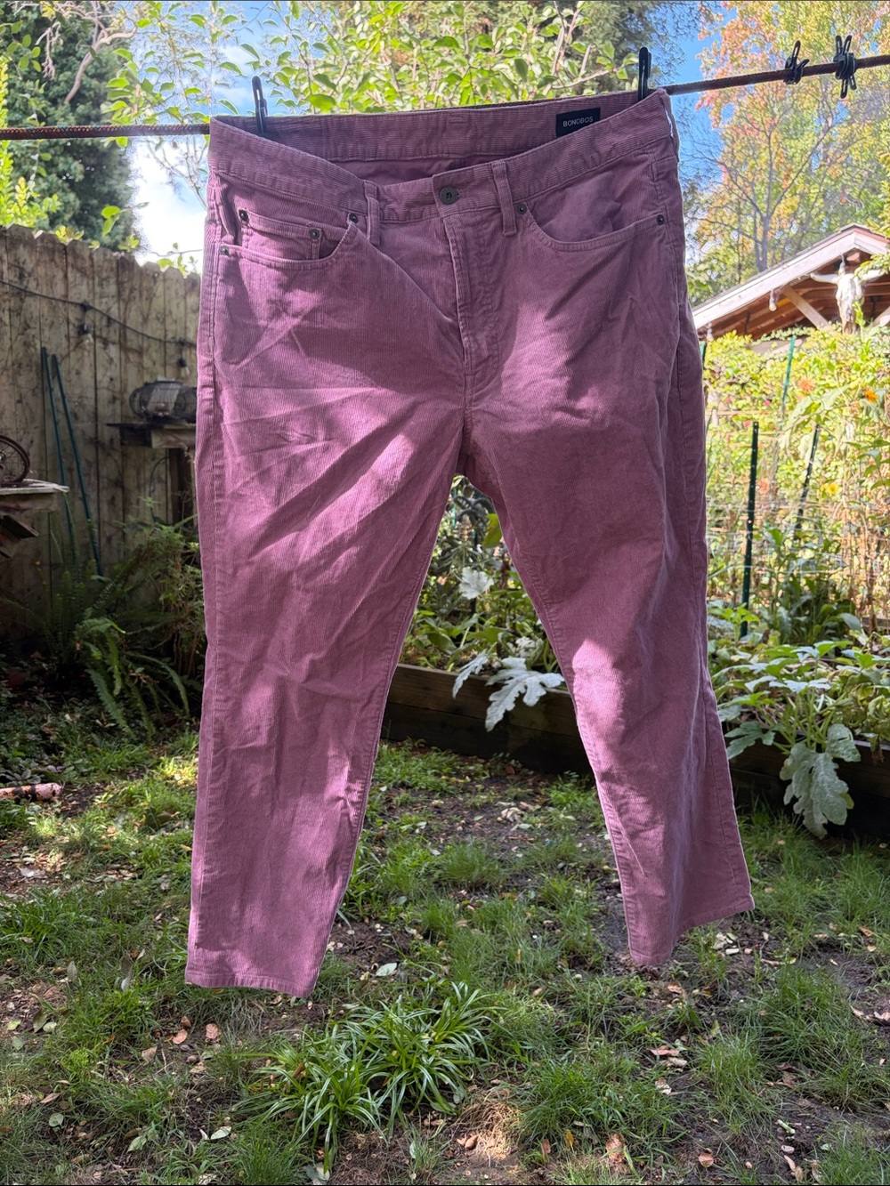 Cute Purple Corduroy Pants